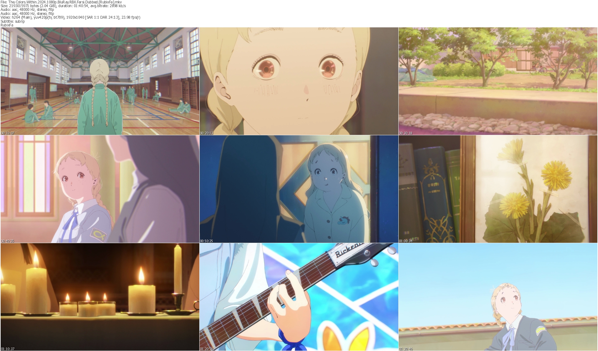 دانلود انیمیشن The Colors Within 2024 دوبله فارسی